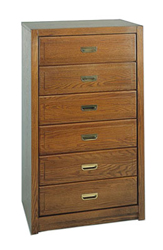 Woodcrest 6 Drawer Chest, 30"W